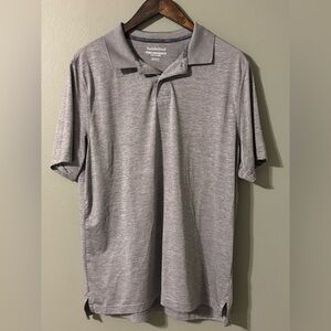 Saddlebred Heather Gray Polo Shirt for Men